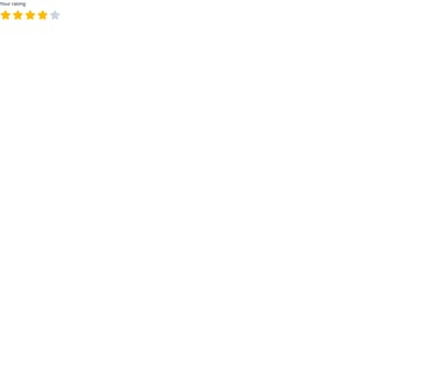 Screenshot of Input Rating Stars template