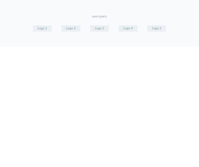 Screenshot of Logos Carousel Manual template