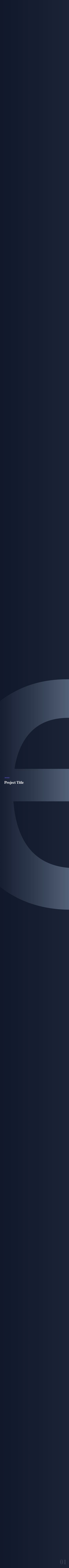 Screenshot of Portfolio Fullwidth template