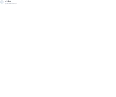 Screenshot of Table Cell Avatar template