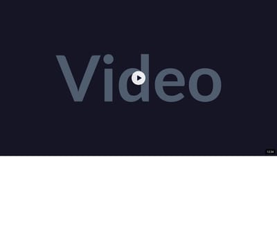 Screenshot of Video Thumbnail template