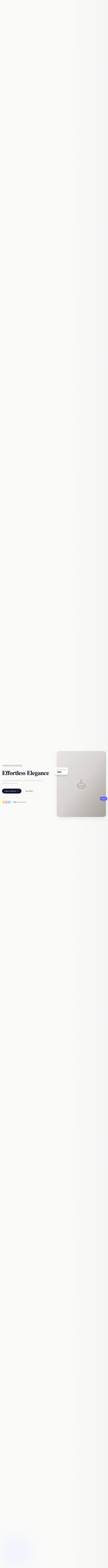 Screenshot of Fashion Store page template