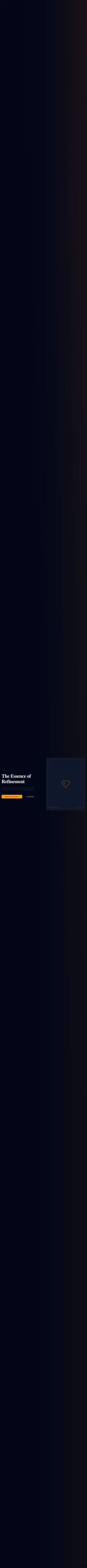 Screenshot of Luxury Brand page template