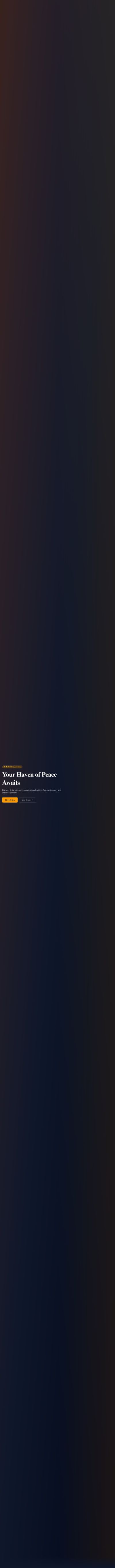 Screenshot of Hotel & Resort page template