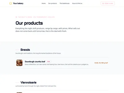 Night Oven – products
