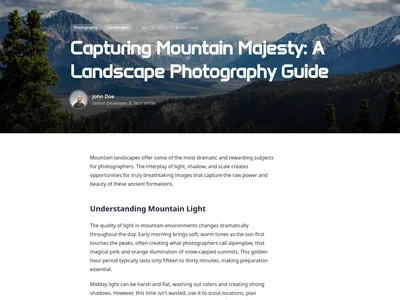 Minimal Elegance – article