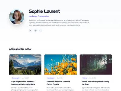 Minimal Elegance – author
