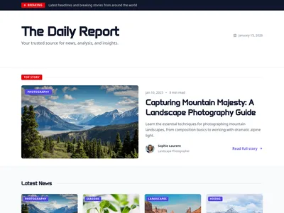 Blog – News Portal