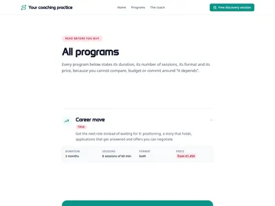 Blueprint – programs