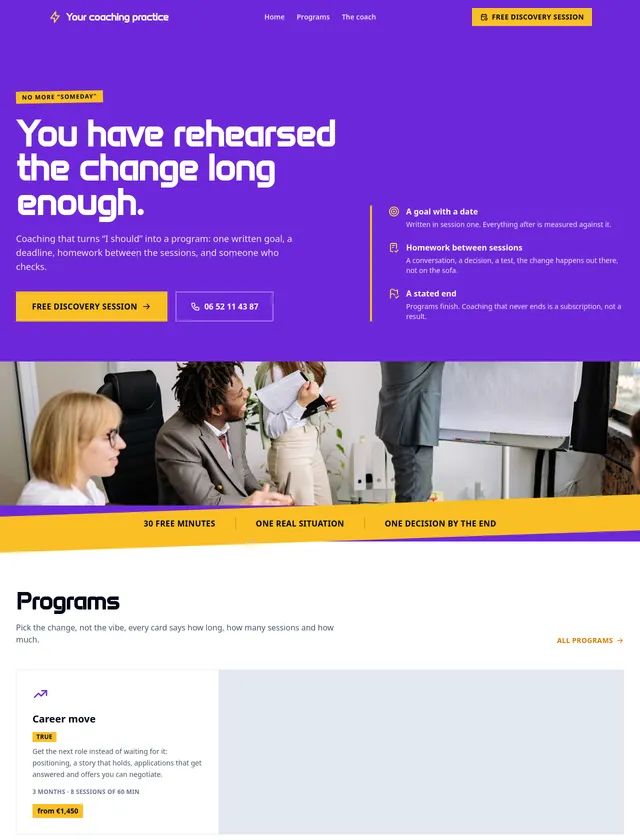 Coach module, colour design