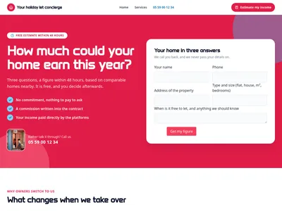 Holiday let concierge – Income First