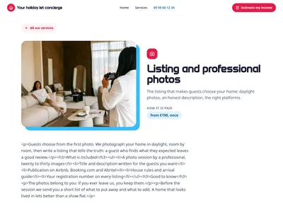 Income First – service