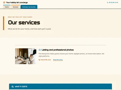 Coast Guidebook – services