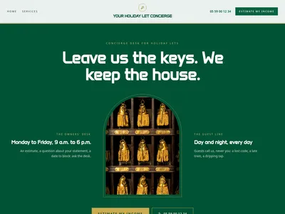 Holiday let concierge – Key Rack