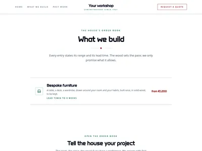 Heritage Hands – services