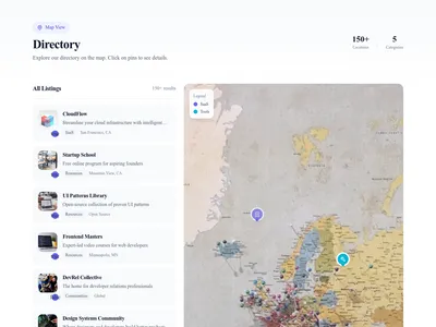 Directory – Map Pins