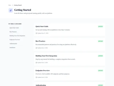 Clean Sidebar – category