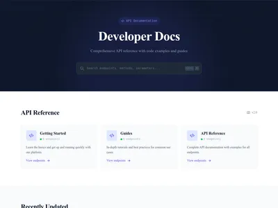 Documentation – API Reference