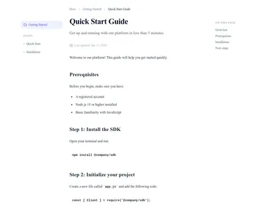 GitBook Style – article