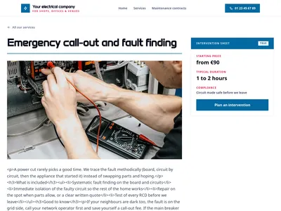 Pro Circuit – service