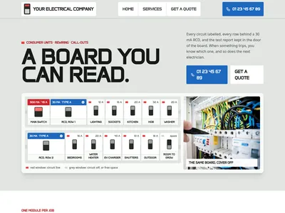 Electrician – Breaker Board