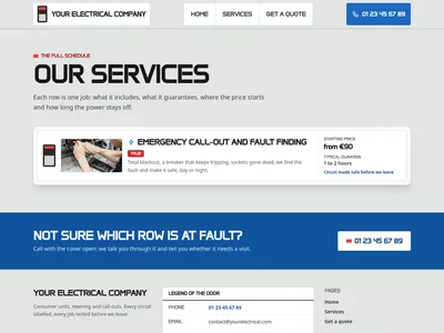 Breaker Board – services