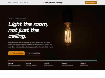 Electrician – Warm Filament