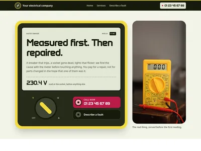 Electrician – Test Meter