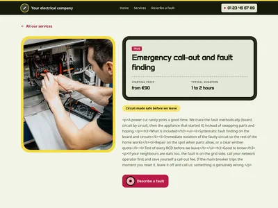 Test Meter – service