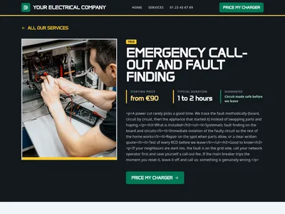 Charge Bay – service