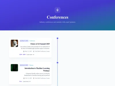 Timeline Upcoming – category