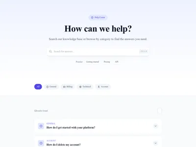 FAQ – Search Filter