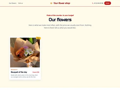 Corner Florist – products