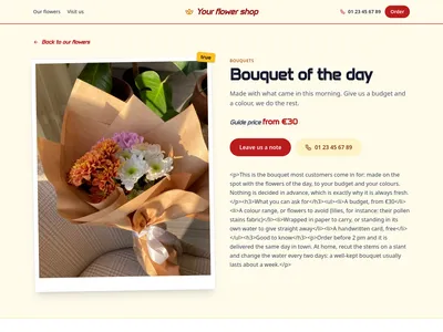 Corner Florist – product