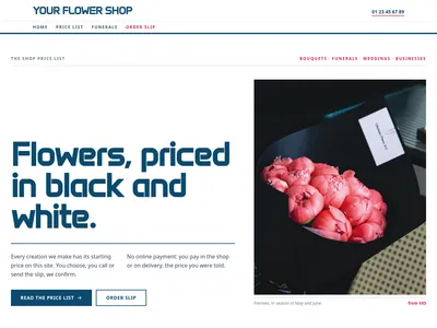 Florist – Flower Ledger