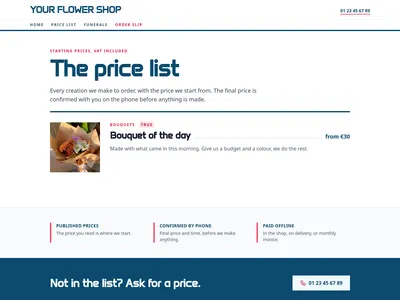 Flower Ledger – products