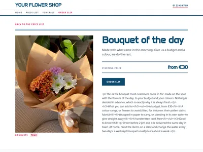 Flower Ledger – product