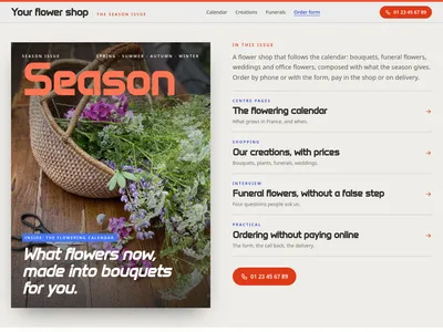 Florist – Season Issue