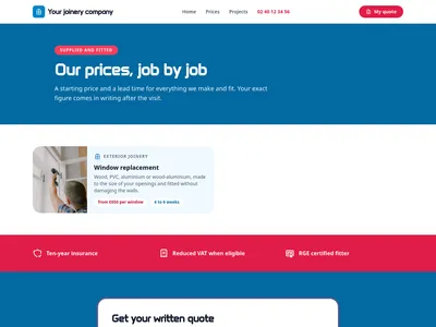 Quote First – services