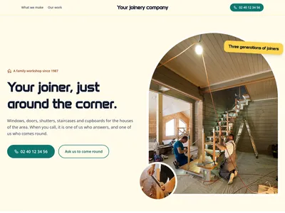 Joiner – Family Workshop