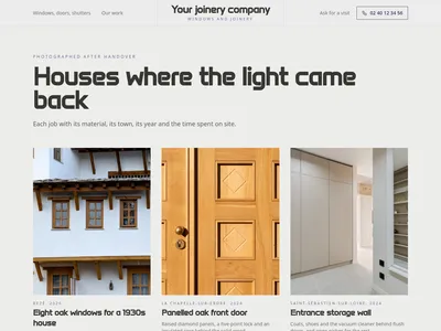 French Casement – projects