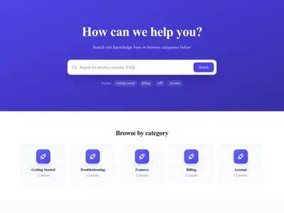 Knowledge Base – Help Center