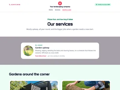 Neighbour Gardener – services