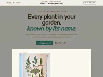 Landscaper – Garden Herbarium