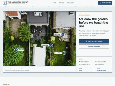 Landscaper – Garden Site Plan
