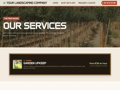 Hedge Nursery – services