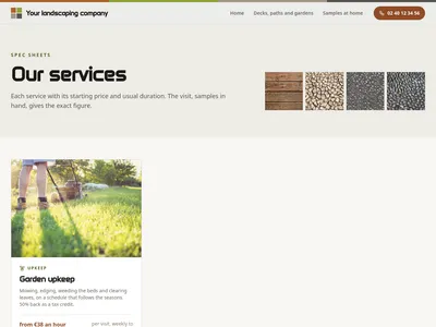 Deck and Stone – services