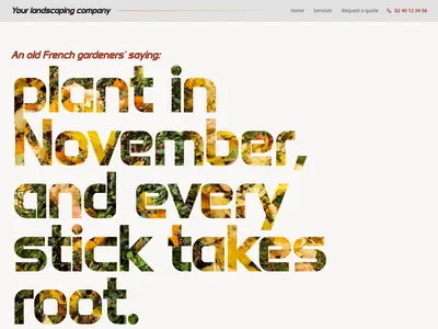Landscaper – Beech Autumn