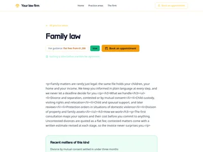 Heritage – practice