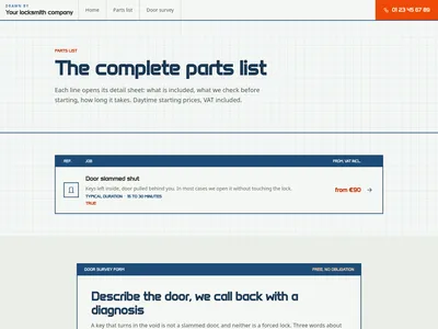 Pin Tumbler – services
